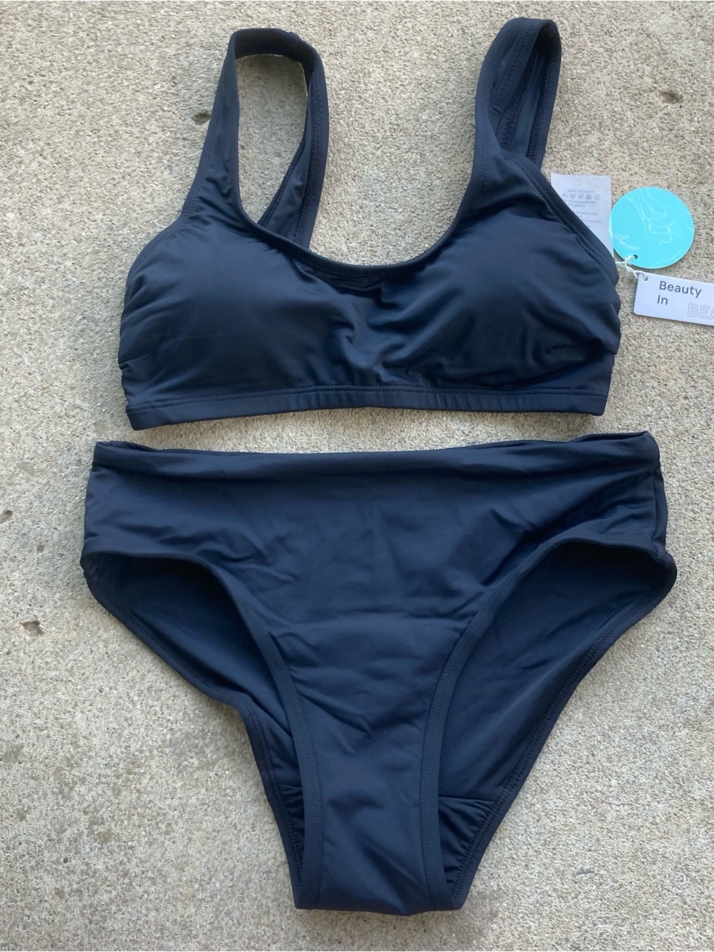 Beautikini Period Swimwear Black Size XXS